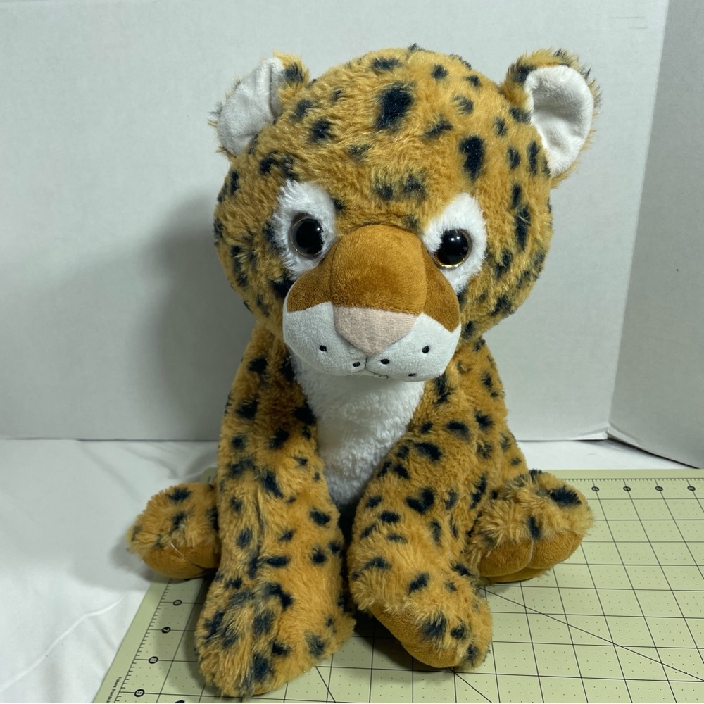 Fiesta Cheetah Plush Stuffed Animal Toy 16.5" Brown Spotted